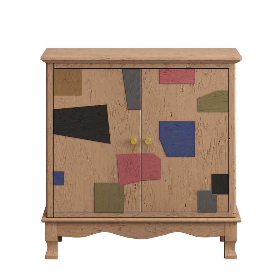 Urban Mosaic 2-Door Cabinet